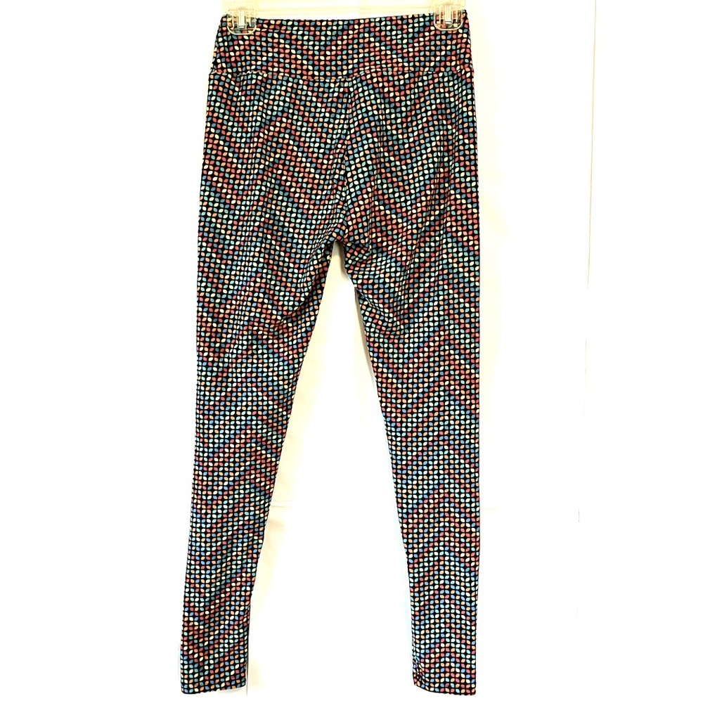 LULAROE Women’s Leggings in Brightly Colored Dotted Design - Picture 9 of 9